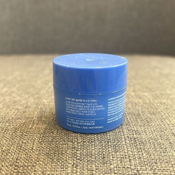 Laneige WATER SLEEPING MASK All Skin Types Moisturizing Purifying .5 oz Travel - Picture 2 of 3
